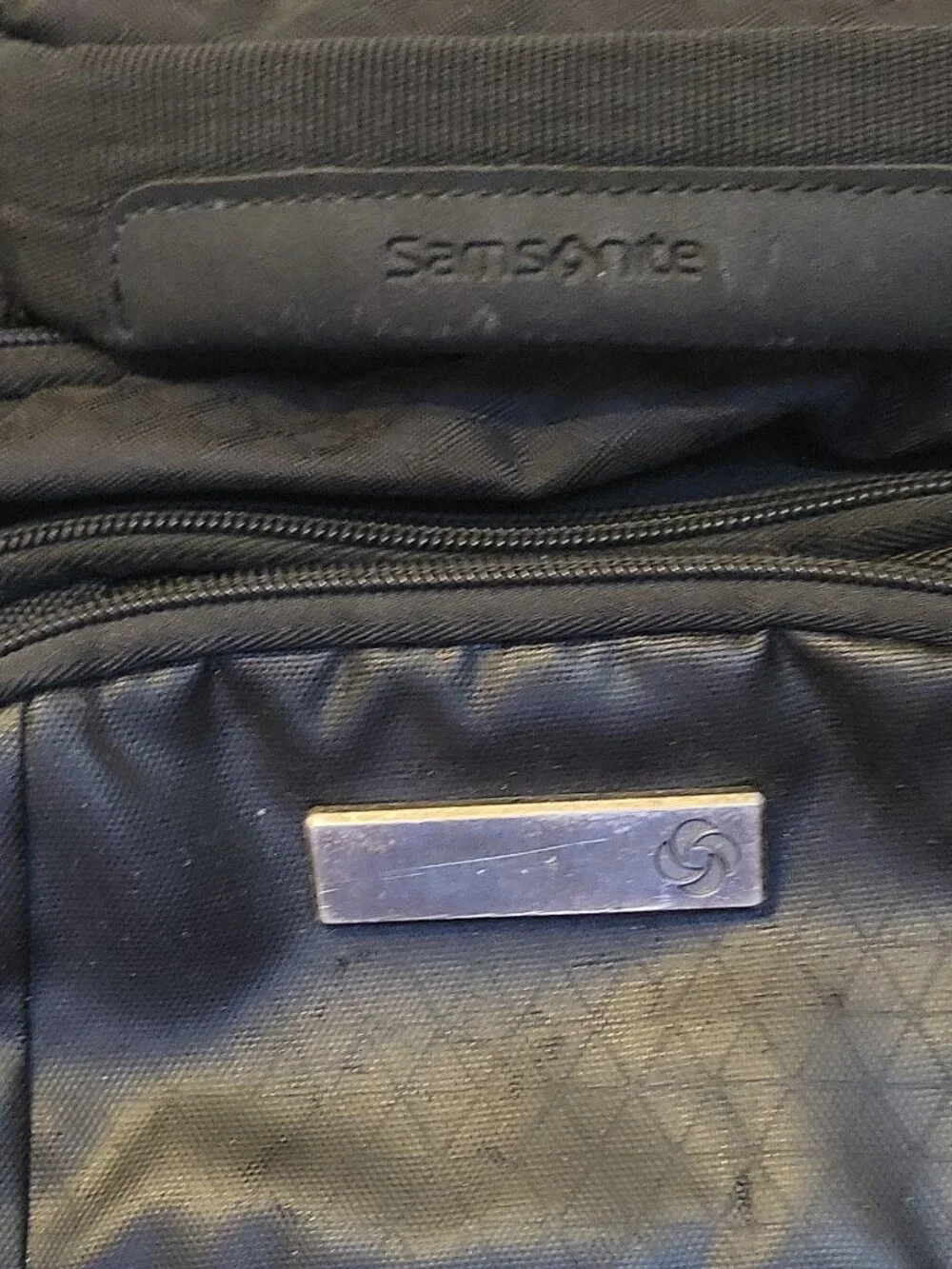 Samsonite Black Polyester Padded Laptop Backpack 15